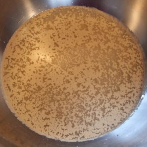 bread yeast in bowl