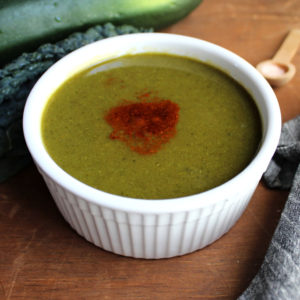 a bowl of vegan soup
