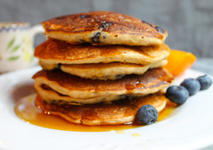 blueberry pancakes