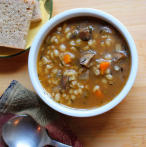 mushroom barley soup