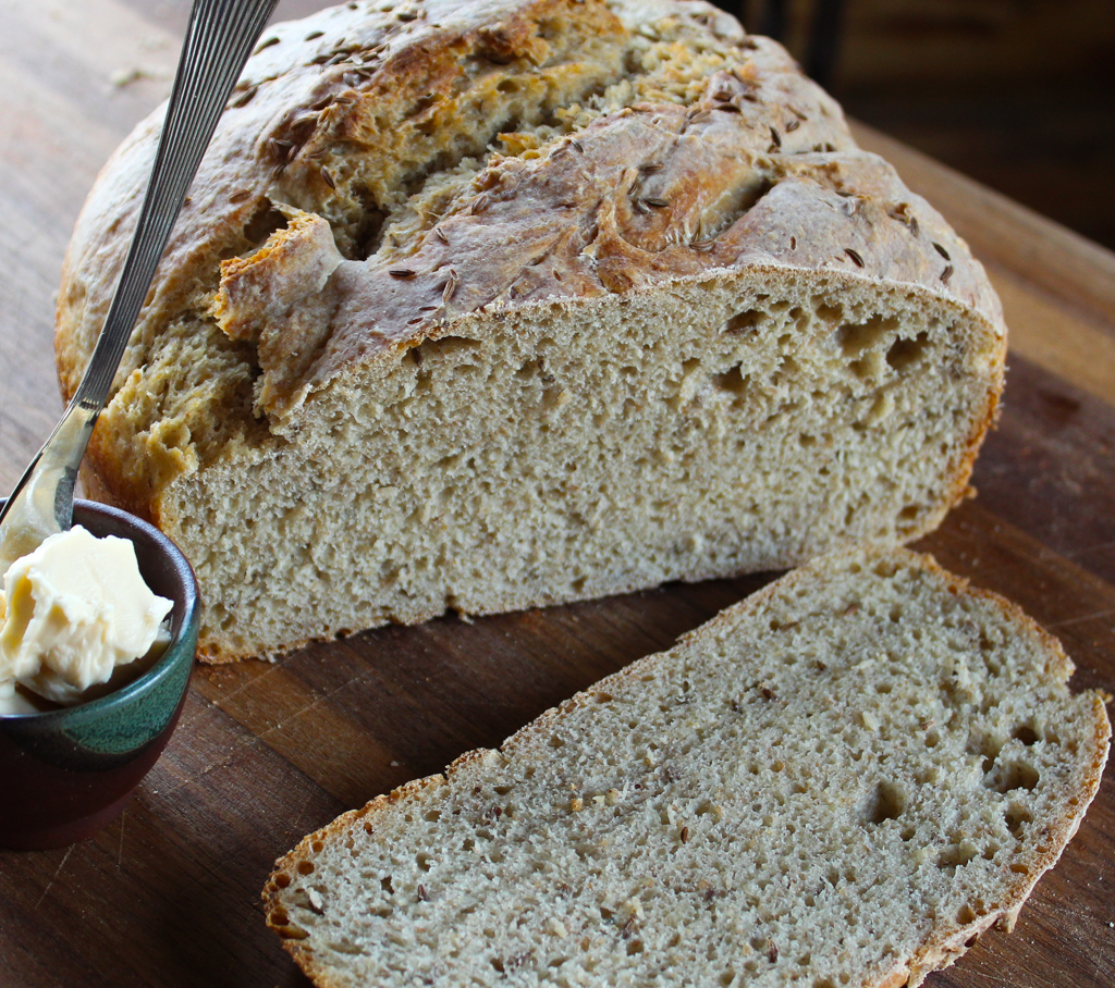 Sourdough Rye Bread - Vegan Cabin Life